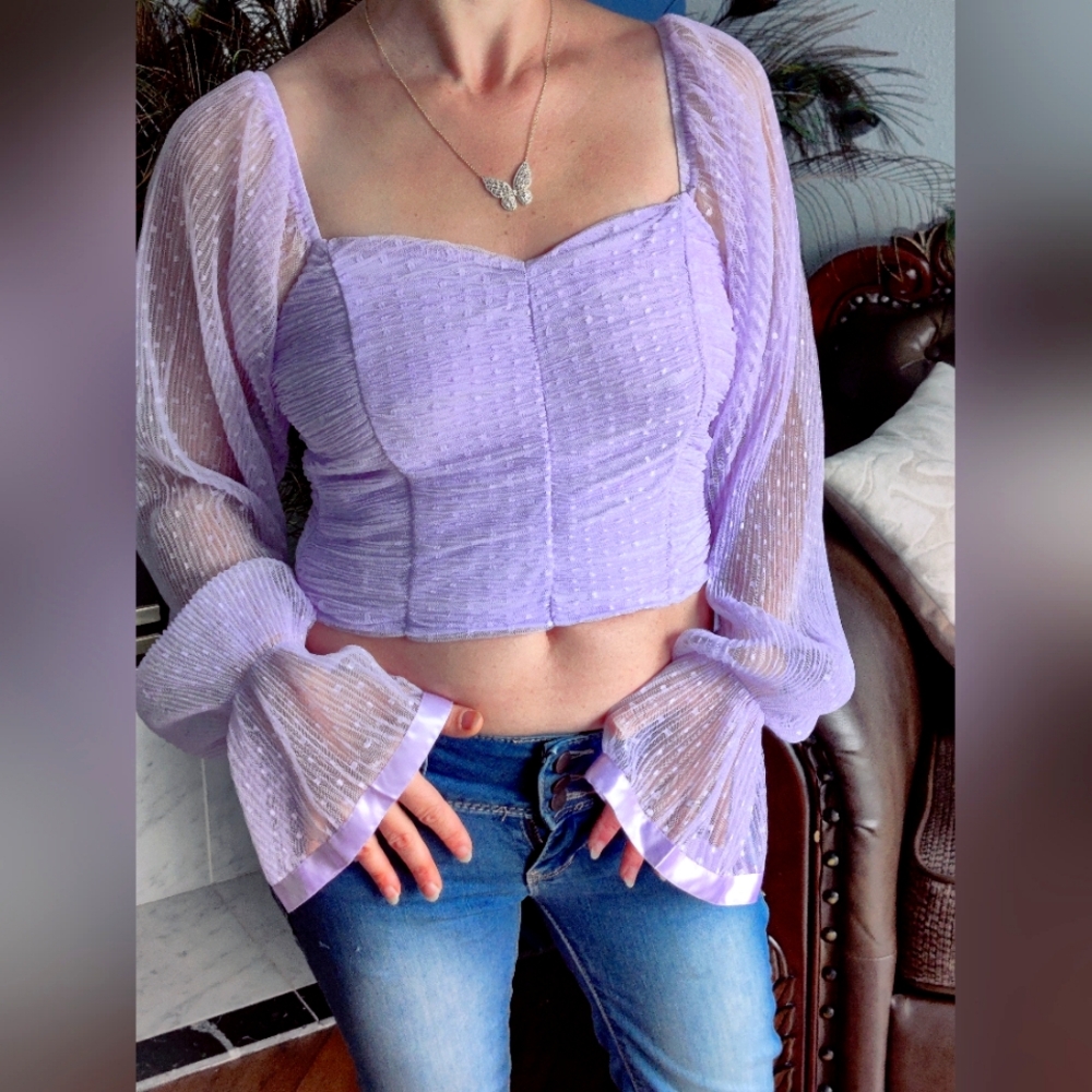 Purple Women's Top